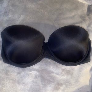 Pink Victoria Secrets Strapless Push Up Bra